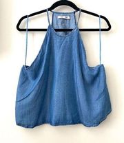 GAB & KATE‎ Denim Style Tank Sz Med