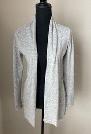 Charlotte Russe Silver Lightweight Cardigan Size Small