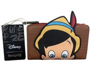 Disney Pinocchio Peeking Flap Wallet