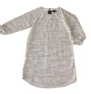 TOPSHOP Gray Heathered Sweatshirt