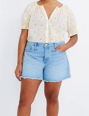 Madewell Relaxed Denim Shorts in Dunwoody Wash