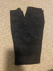 Leggings Black Camo