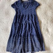 Anthropologie Maeve blue dress Xs