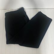 2X Plus Size Black Pull on Career Dress Pant Pockets