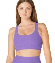 Sports Bra Spacedye In A Twist Bra Crossover Straps Purple