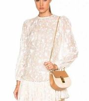 New Zimmermann master embroidery white dress