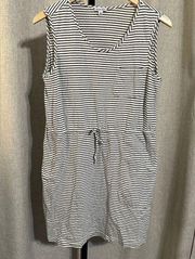 Steve Alan Sleeveless Striped Romper style dress - size medium