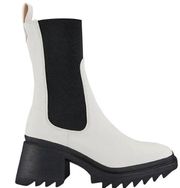 NEW St. Sana Revolve Lisbon Boot in White and Black Size 10.5 NIB