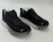 HOKA ONE ONE ARAHI 6 BLACK/WHITE SHOES SNEAKERS 1123195-BWHT WOMENS 6.5B