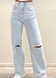 Robin Wide Leg Jeans Blue