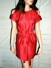 Cynthia Rowley Red Dress 0