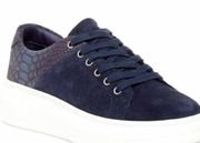 J/SLIDES DANIA PLATFORM SUEDE SNEAKERS