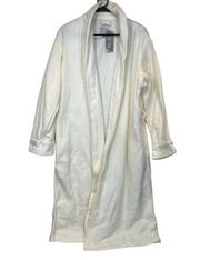 Ulta Beauty Off White Plush Cozy Long Robe Size S/M