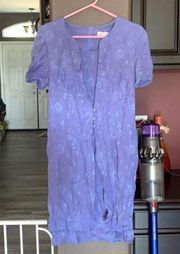 Dress Barn cute purple dress size 10 *teacher dress*