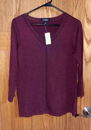 Maroon Comfy Tee