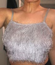 Fuzzy Crop Top!!!