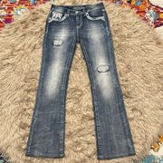 Grace in LA embellished jeans size 26