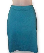 Teal Pencil Skirt size 4