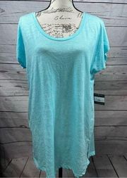 Eddie Bauer medium NWT blue t shirt - 2421