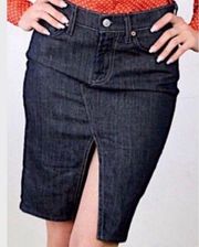 7 For All Mankind Denim Pencil Skirt Blue Size 25