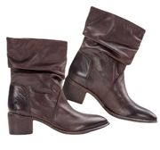 Patricia Nash Monte Slouch boots in nut size 5.5