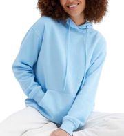 Baby Blue Oversized Sweatshirt Hoodie S 6