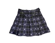 Ravenclaw Plaid Pleated Skirt