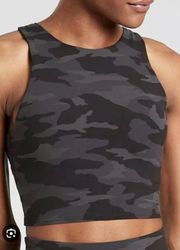 Black Camo Crop Tank