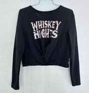 Rock & Rock cowgirl sweatshirt size small