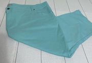 Light Blue Denim Capris Size 34W / 3X