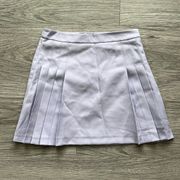 ASOS Design Pastel Purple Pleated Skirt Size 4