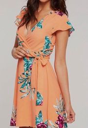 Floral Wrap Dress / Kimono