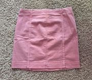 Pink Mini Skirt