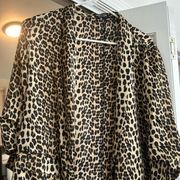 Nasty Gal  Women’s Cheetah Print Blazer