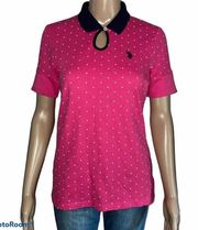 U.S Polo Assn polka dot tee