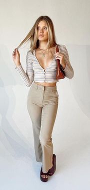 Princess Polly Richmond Pants in Tan