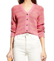 Rag & Bone Carson Cropped Crochet Cardigan