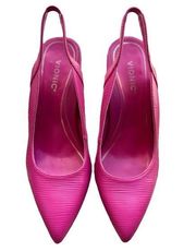 Vionic Adalena Pink Sling Back Heel Dress Sample Shoe