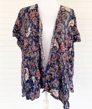 Paisley Floral Kimono Cardigan by January 7