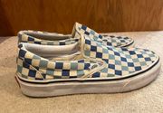 Vans Blue Checkered