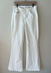 Paige Genevieve flare jeans in white