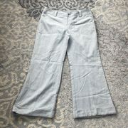 Star City Vintage Cuffed Dress Pants Silver Shimmer 13