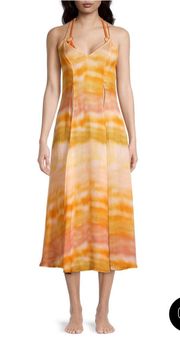 Cult Gaia Domino Midi-Dress