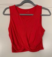 Revival Red Twist Athletic Tank