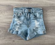 Super High-rise Midi Shorts