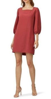 Rent the runway size S puff sleeve Walsh Amanda Uprichard dress shift square