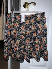 floral skirt