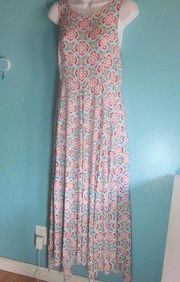 Sundance Maxi Tank Dress Size 10 Handkerchief Hemline