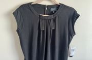 NWT  Women’s Sleeveless Black Blouse