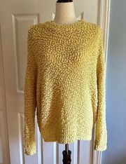 Yellow Popcorn Sweater Size Small